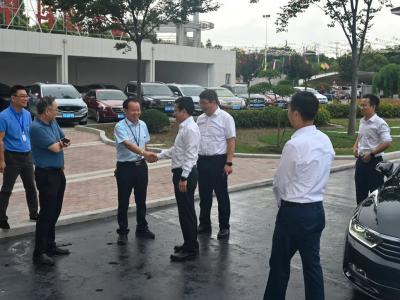 武进区区长陈志良一行莅临PA视讯游戏集团参观指导!